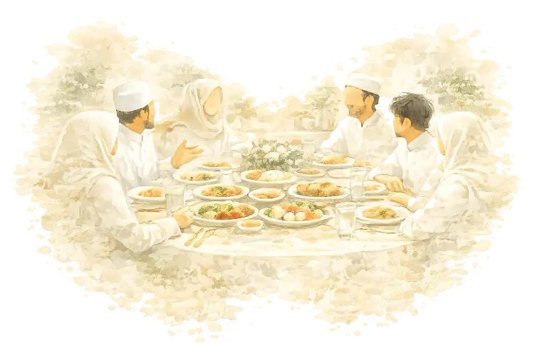 Silaturahim Kedua Keluarga